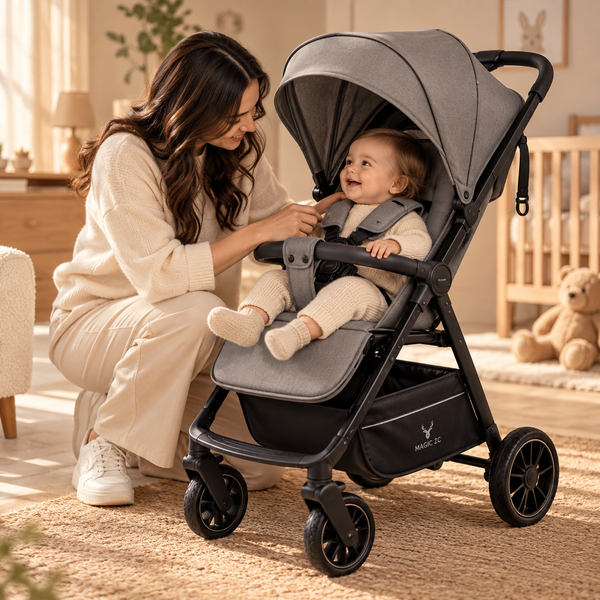 Luxe Reis Kinderwagen Compact en Veilig