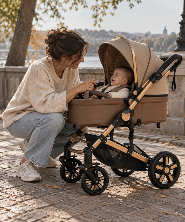 Luxe Reis Kinderwagen Compact en Veilig