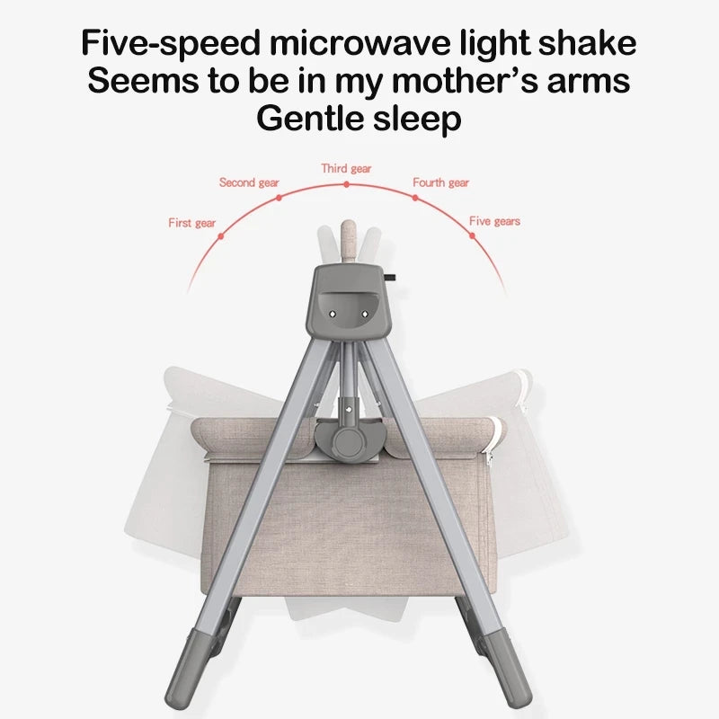Babywieg met Zachte Stoffen