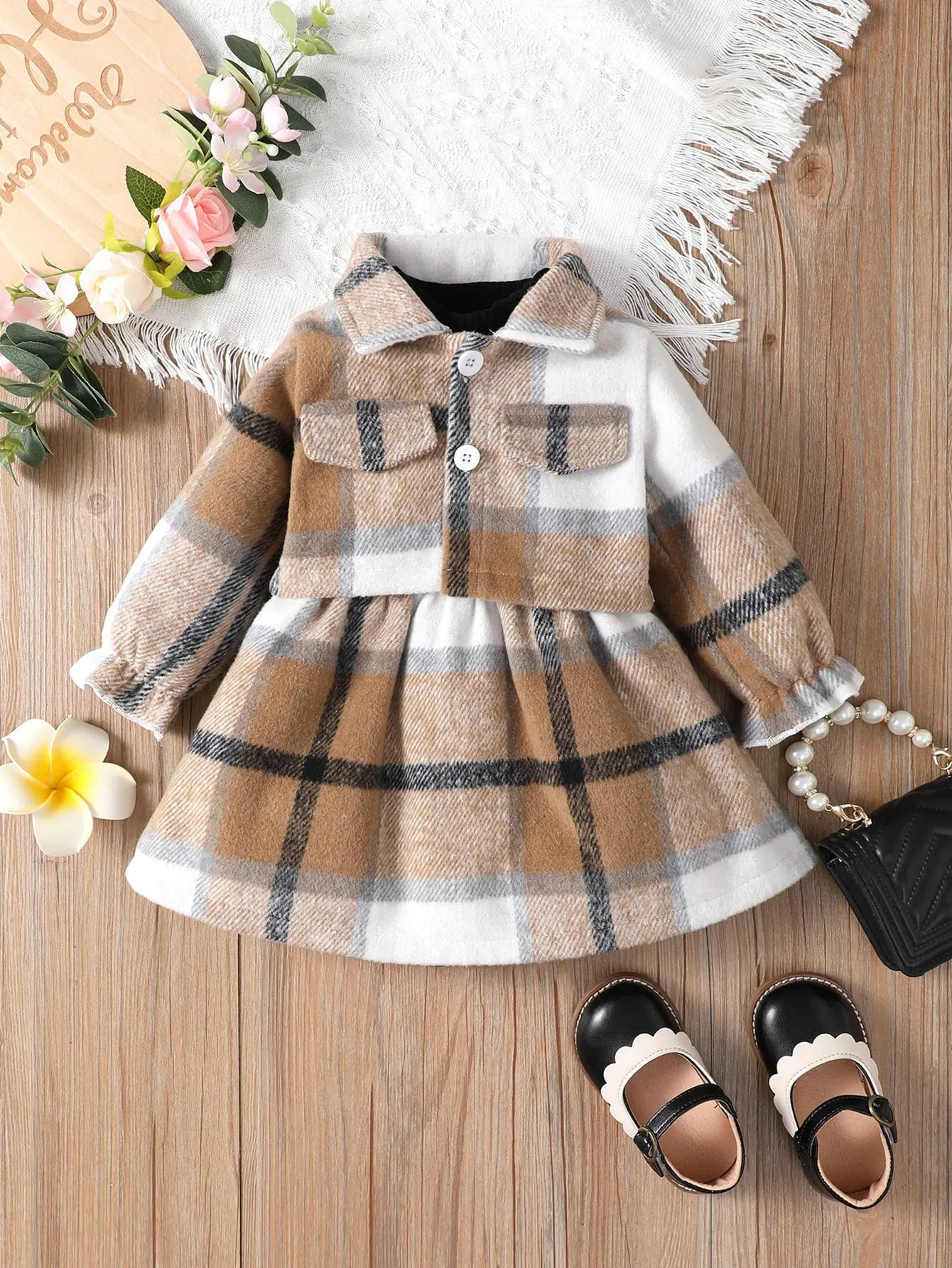 Baby Meisje Jurk Set