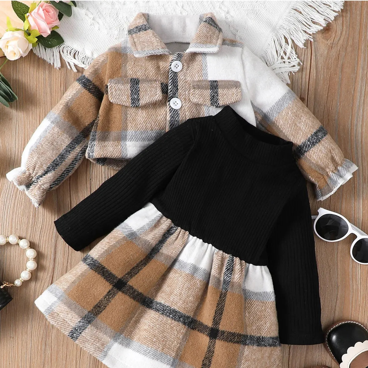 Baby Meisje Jurk Set