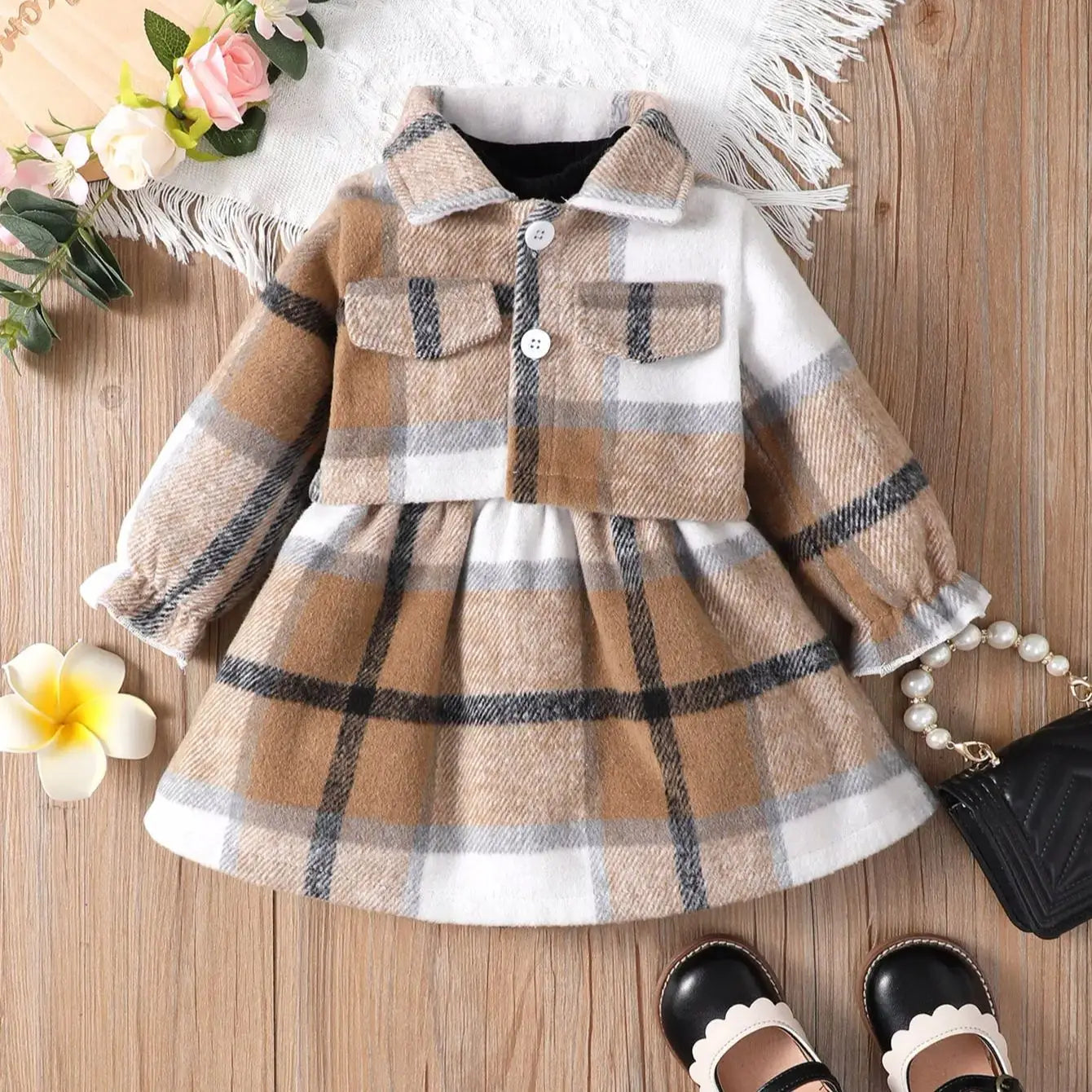 Baby Meisje Jurk Set