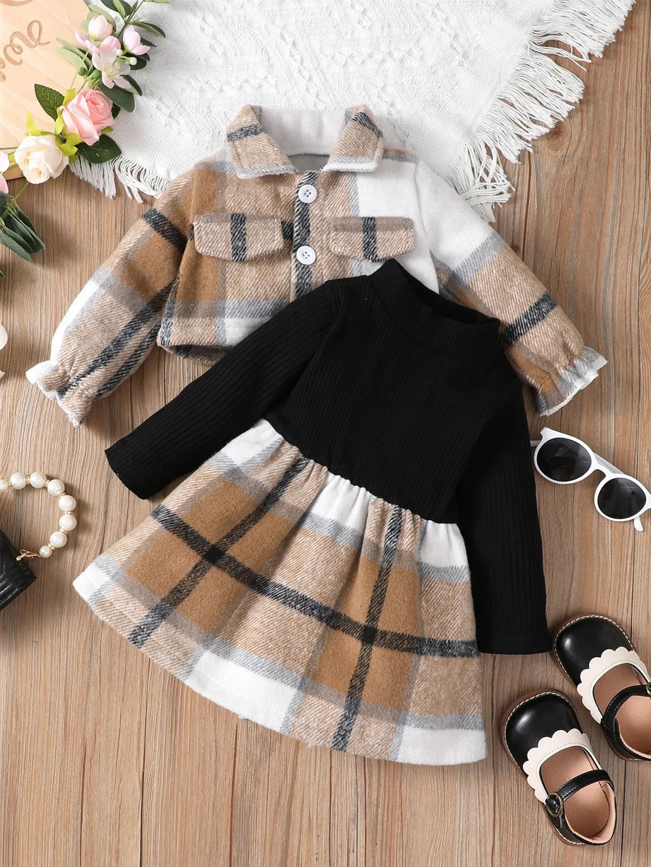 Baby Meisje Jurk Set