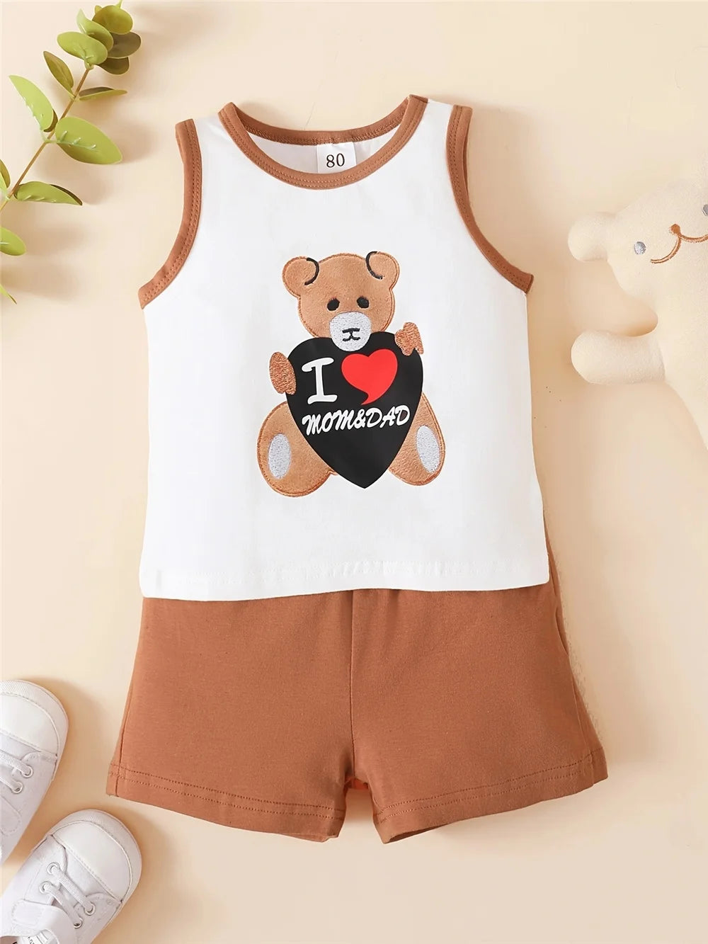 Baby Vest + Shorts Set
